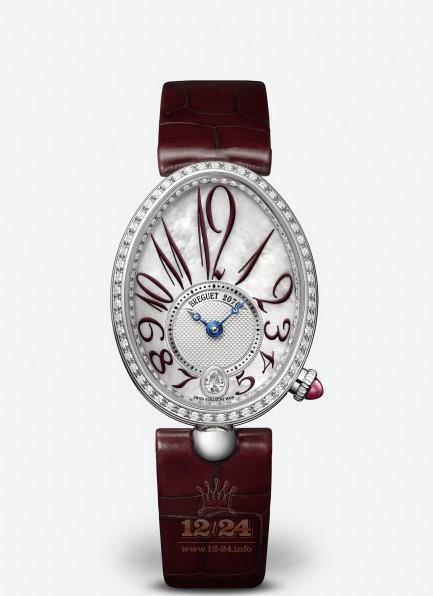 Breguet Reine de Naples Watch 8918BB/5P/964/D00D3L 36 mm White gold Case White Dial
