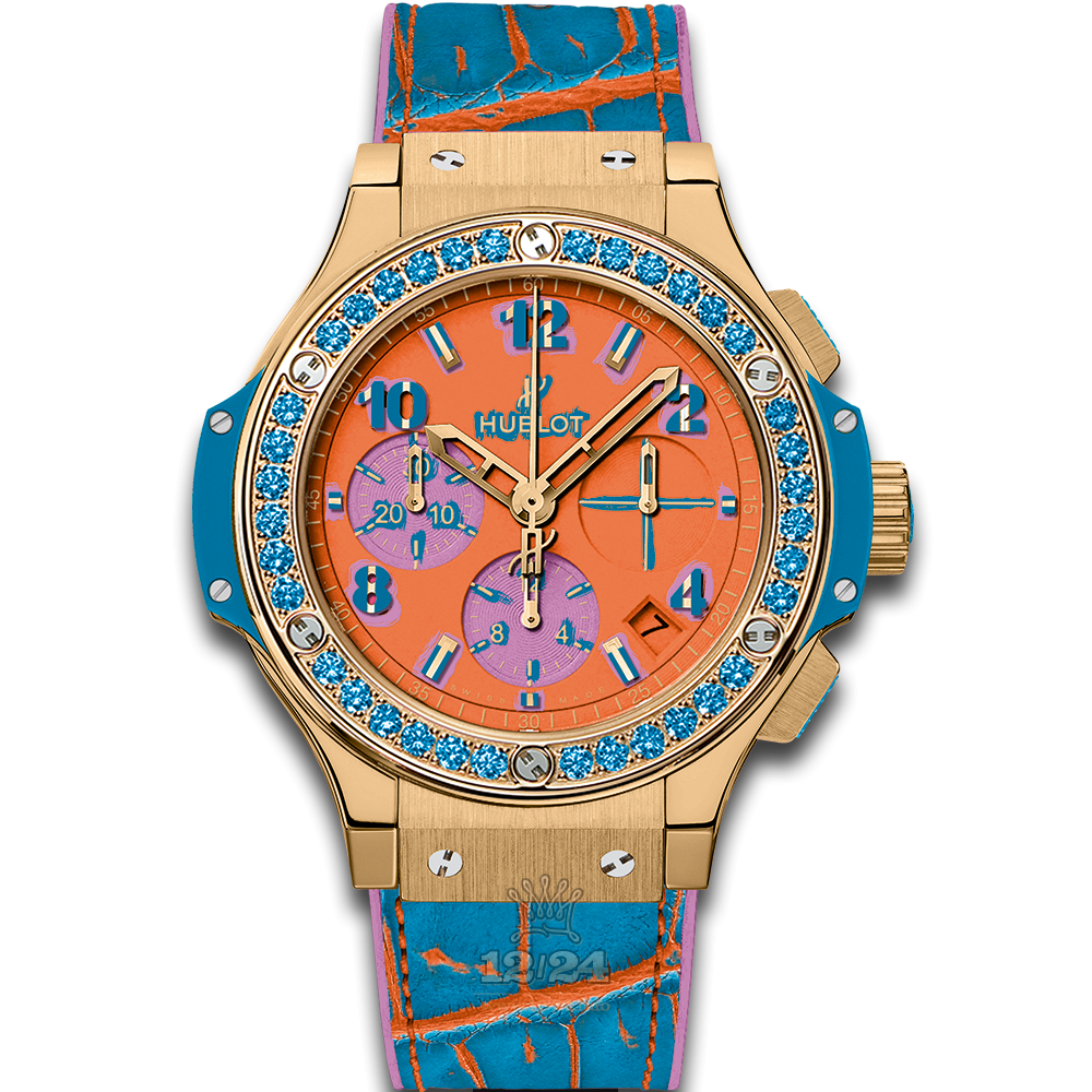 Hublot Big Bang Watch 341.VL.4789.LR.1207.POP15 41 mm Yellow gold Case Orange Dial