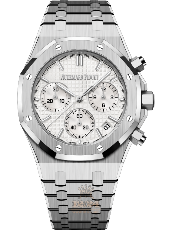 Audemars Piguet Royal Oak Watch 26240ST.OO.1320ST.03 41 mm Stainless steel Case Silver Dial