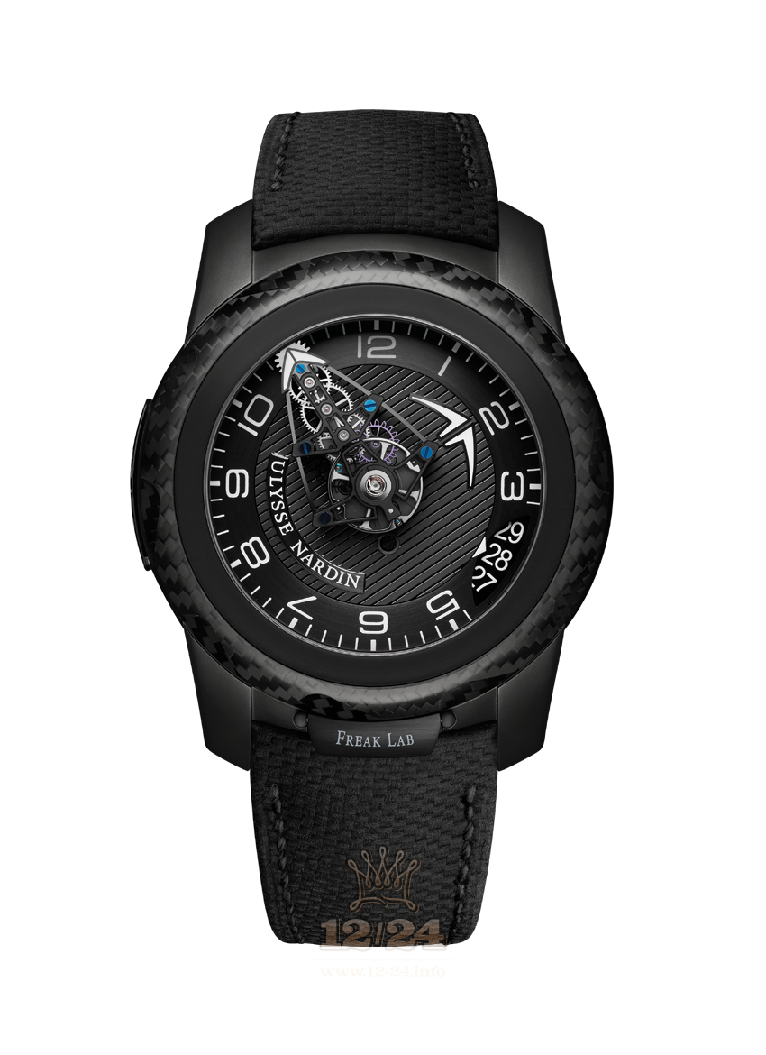 Ulysse Nardin Freak Watch 2103-138/CF-BQ 45 mm Titanium Case Black Dial