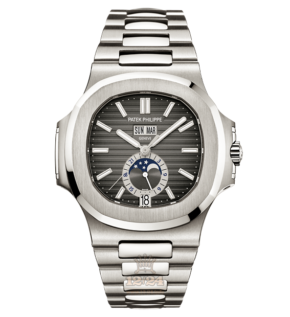 Patek Philippe Nautilus Watch 5726/1A-001 40 mm Stainless steel Case Black Dial