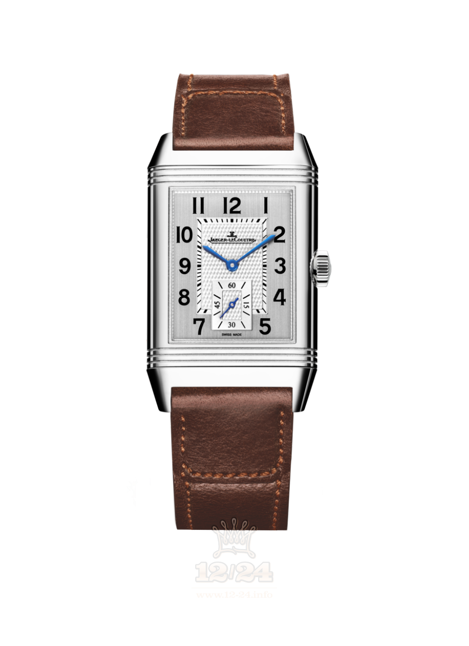 Jaeger-LeCoultre Reverso Watch 3858522 46 mm Stainless steel Case Gray Silver Dial