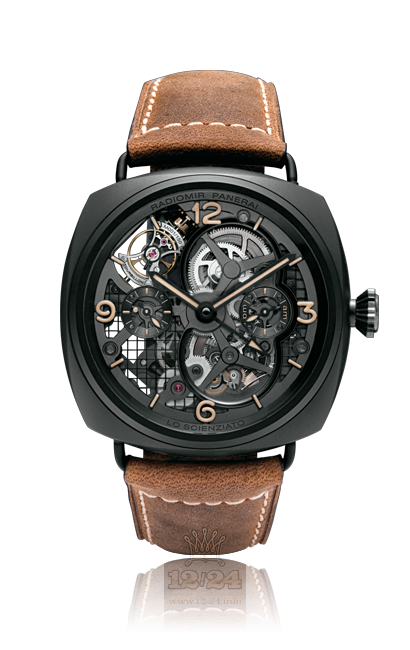 Panerai 2010 Watch PAM00350 48 mm Ceramics Case Black Dial