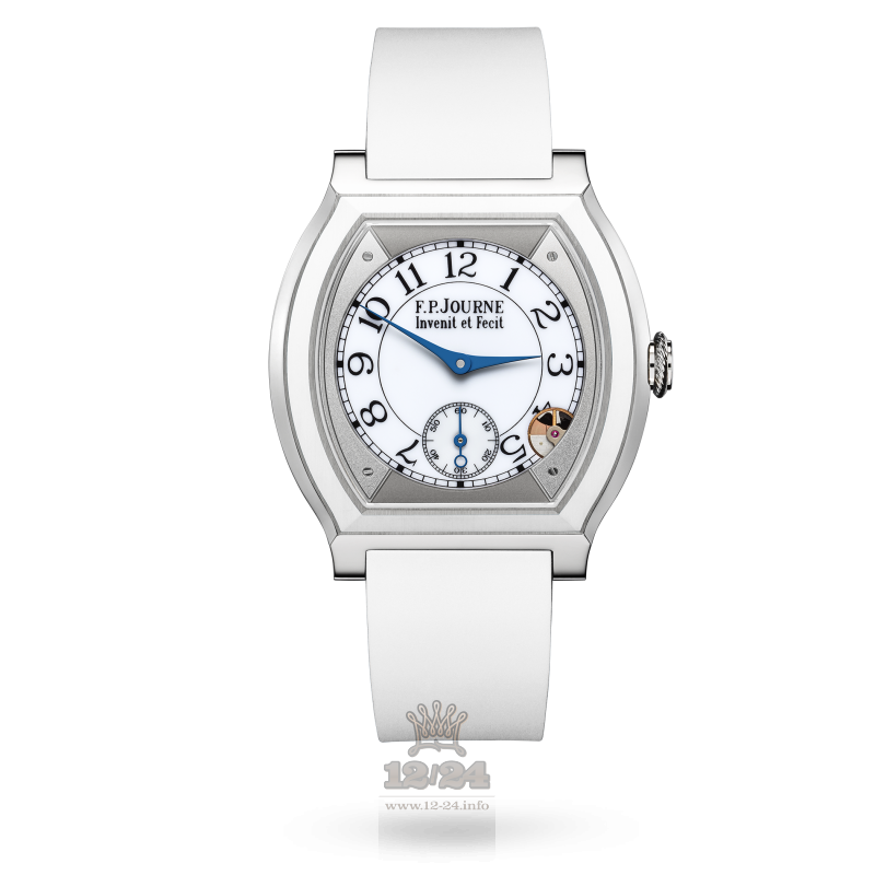 F.P.Journe Elegante Watch 40 mm titanium inserts 40 mm Titanium Case White Dial