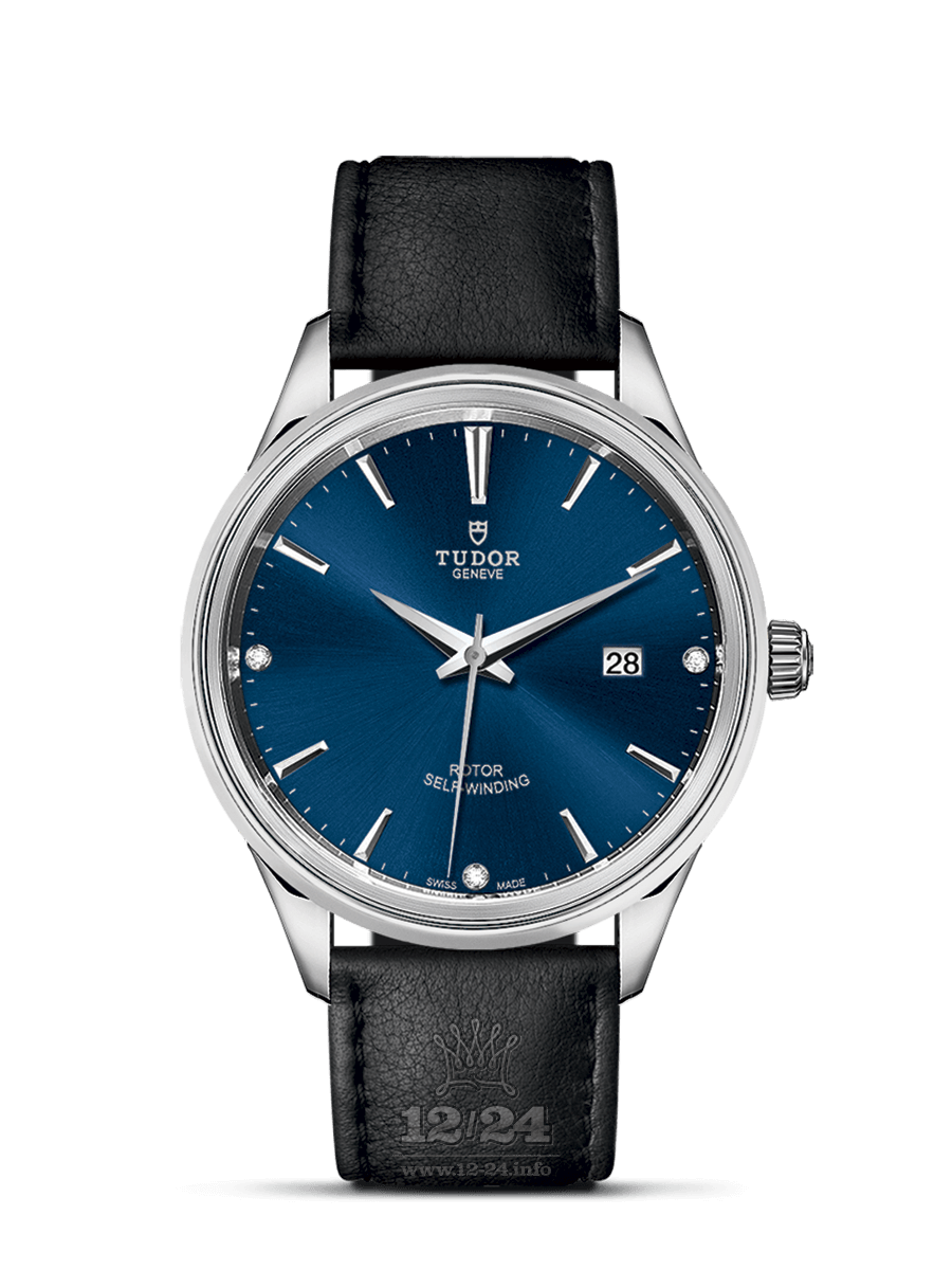 Tudor Style Watch M12700-0014 41 mm Stainless steel Case Dark blue Dial