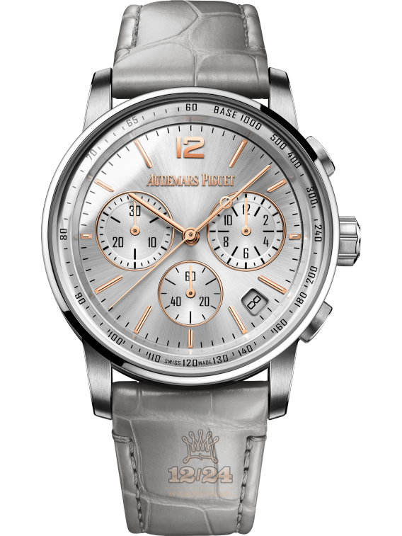 Audemars Piguet Code 11.59 Watch 26393CR.OO.A009CR.01 for $46800 41 mm White gold Case Silver Dial
