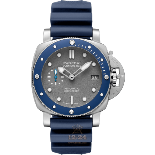 Panerai Submersible Watch PAM00959 42 mm Stainless steel Ceramics Case Gray Dial