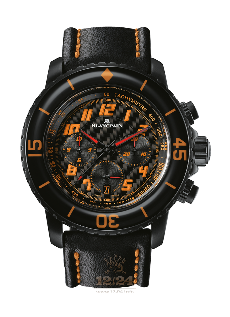 Blancpain Fifty Fathoms Watch 5785F-11D03-63A 45 mm Stainless steel Case Black Dial