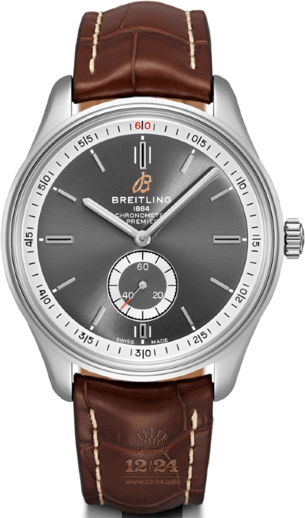 Breitling Premier Watch A37340351B1P1 40 mm Stainless steel Case Gray Dial