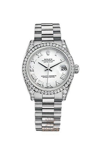 Rolex Datejust Watch 178159-0066 31 mm White gold Case White Dial