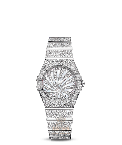 Omega Constellation Watch 123.55.24.60.55.010 24 mm White gold Case White Dial