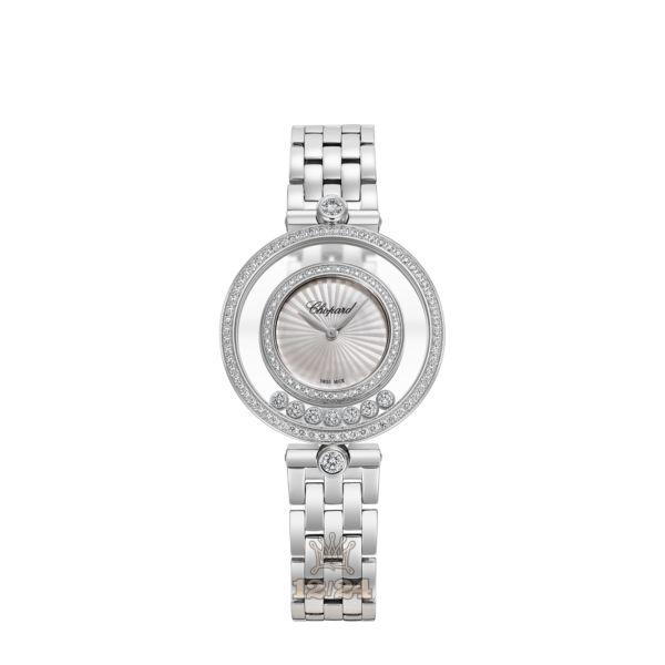Chopard Happy Diamonds Watch 209426-1202 32 mm White gold Case White Dial