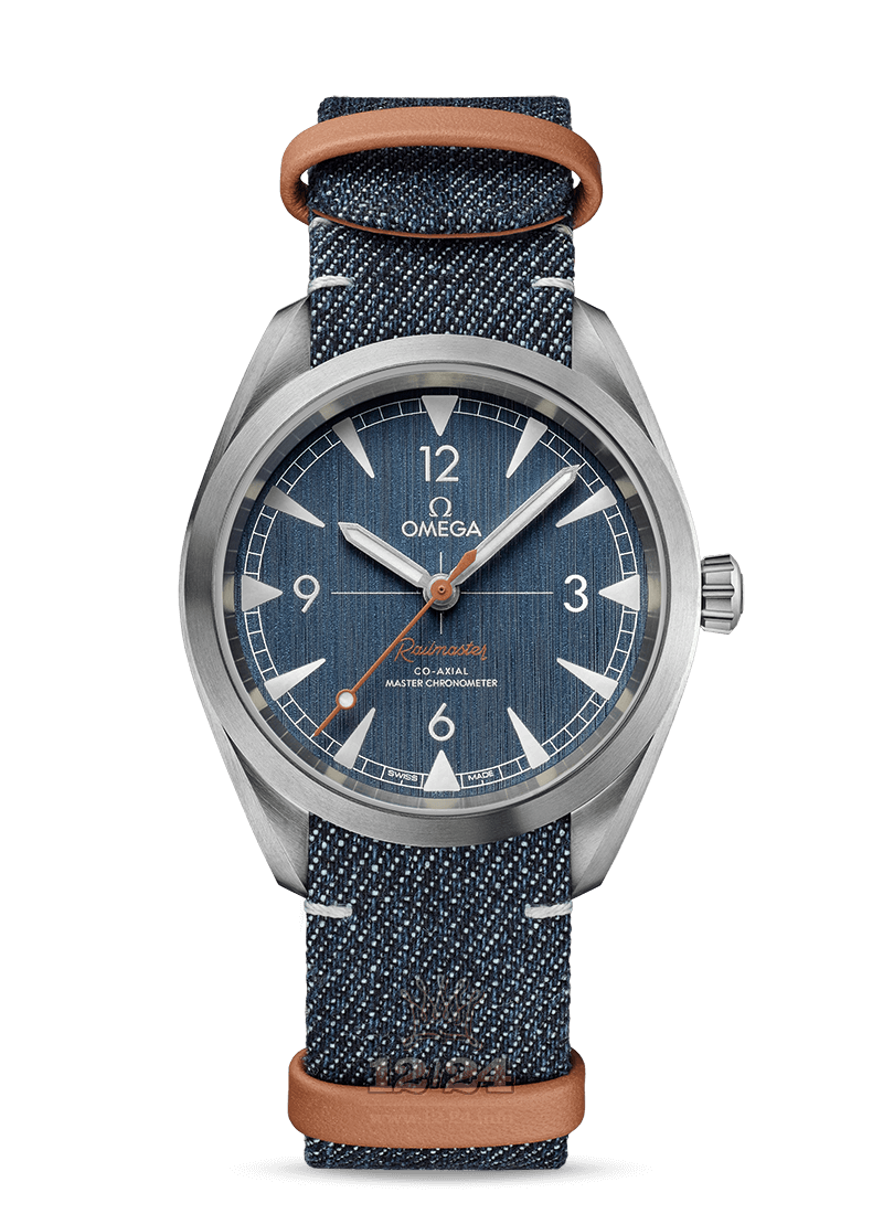 Omega Railmaster Watch 220.12.40.20.03.001 40 mm Stainless steel Case Dark blue Dial