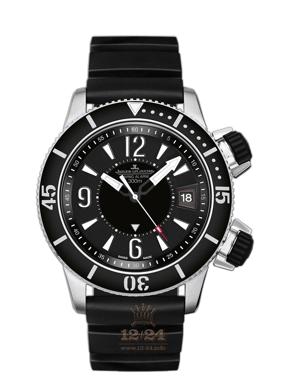 Jaeger-LeCoultre Master Extreme Watch 183T670 44 mm Titanium Ceramics Case Black Dial