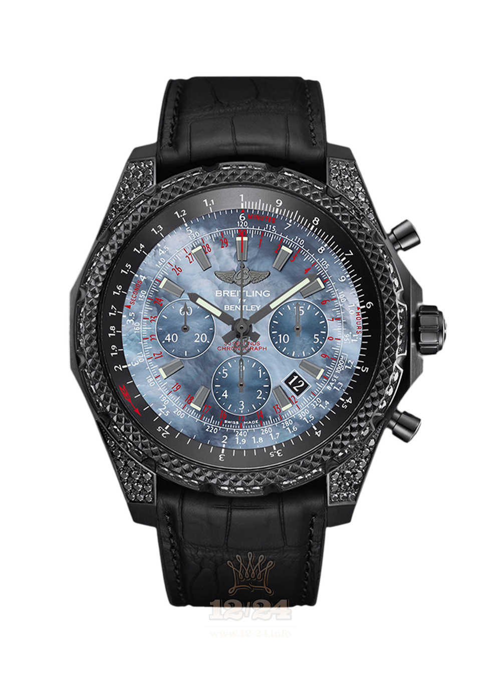 Breitling Breitling for Bentley Watch MB0611BU/BE47/265S/M20DSA.2 49 mm Stainless steel Case Black Dial