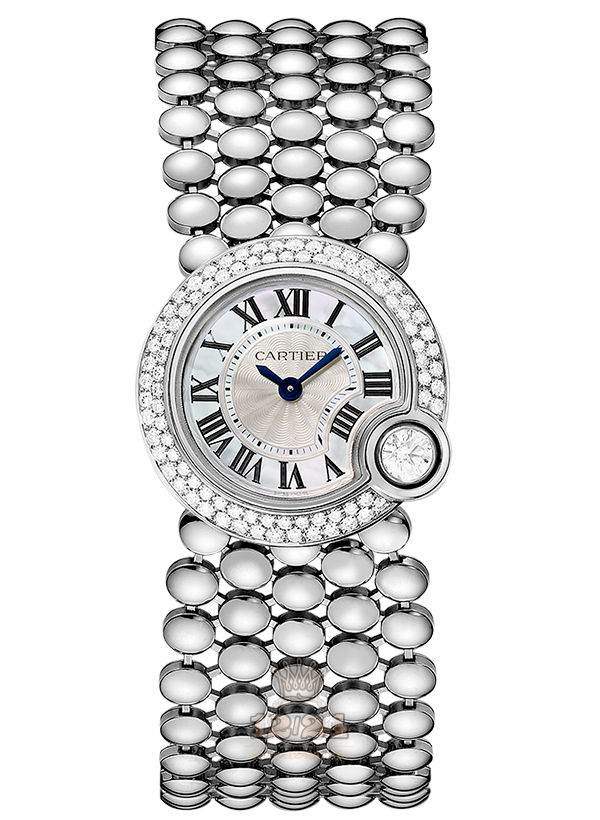 Cartier Ballon Blanc de Cartier Watch WE902058 24 mm White gold Case Silver Dial