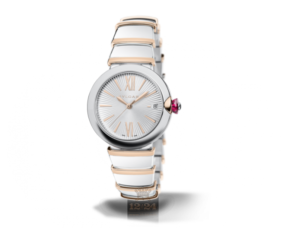 Bvlgari Lvcea Watch 102385 LU36C6SSPGD 36 mm Stainless steel Case Silver Dial