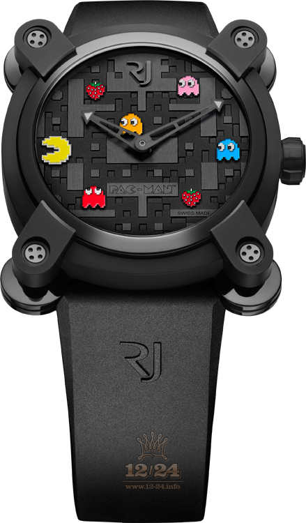 Romain Jerome Collaborations Watch RJ.M.AU.IN.022.02 40 mm Stainless steel PVD coating Case Black Dial