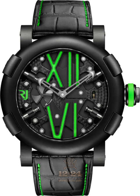 Romain Jerome Sea Watch RJ.T.AU.SP.005.03 50 mm Stainless steel PVD coating Case Black Dial