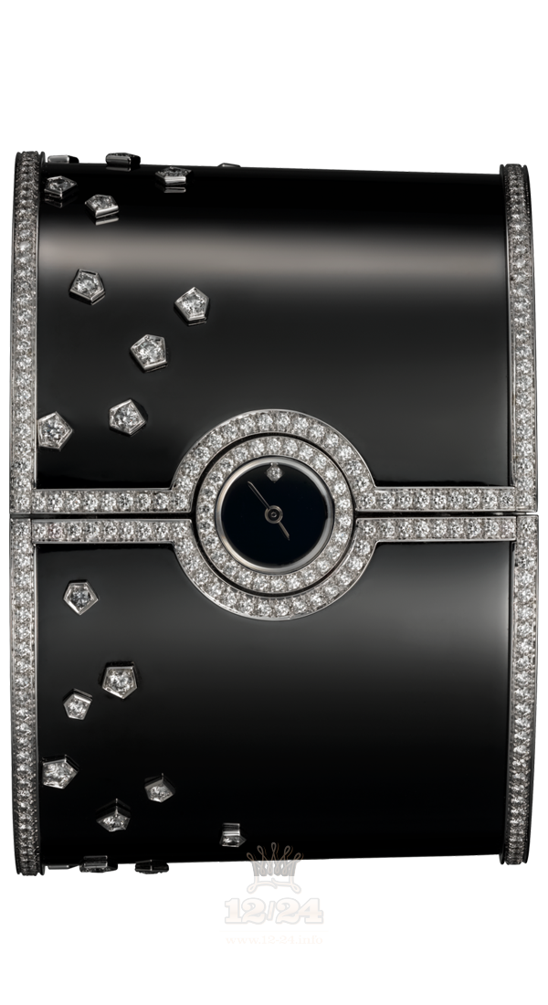 Cartier Creative jewelry watches Watch HPI00645 White gold Case Black Dial