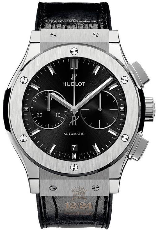 Hublot Classic Fusion Watch 541.NX.1171.LR 42 mm Titanium Case Black Dial