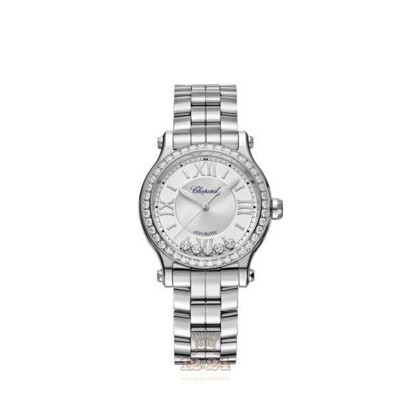 Chopard Happy Sport Watch 278608-3004 33 mm Stainless steel Case Silver Dial