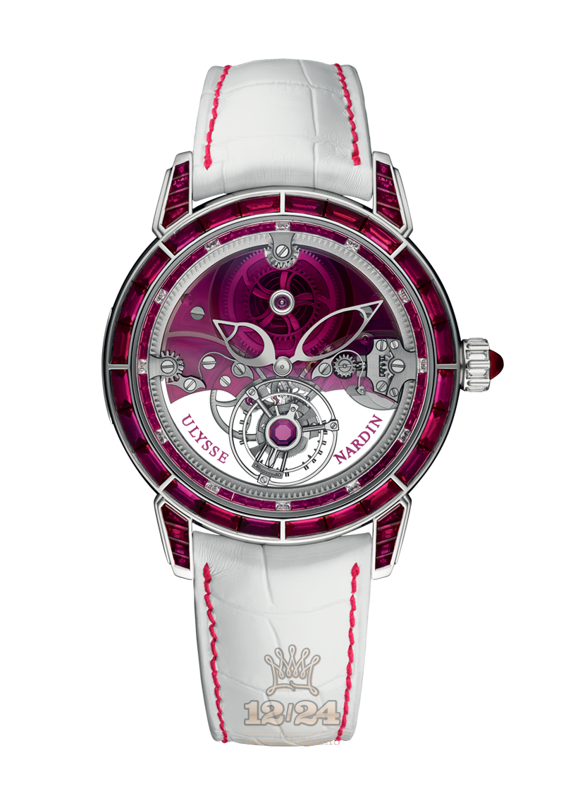 Ulysse Nardin Classic Watch 799-88BAG/CHAI 41 mm Platinum Case Painted Dial