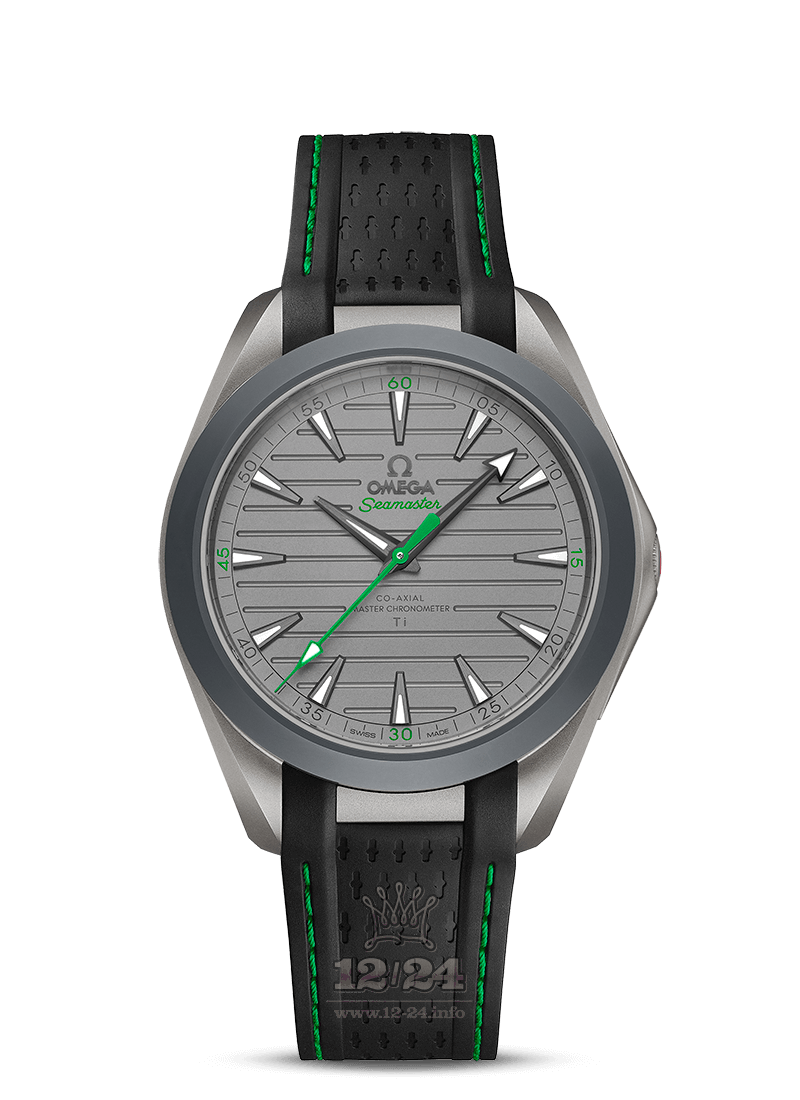 Omega Aqua Terra 150 M Watch 220.92.41.21.06.003 41 mm Titanium Case Gray Dial