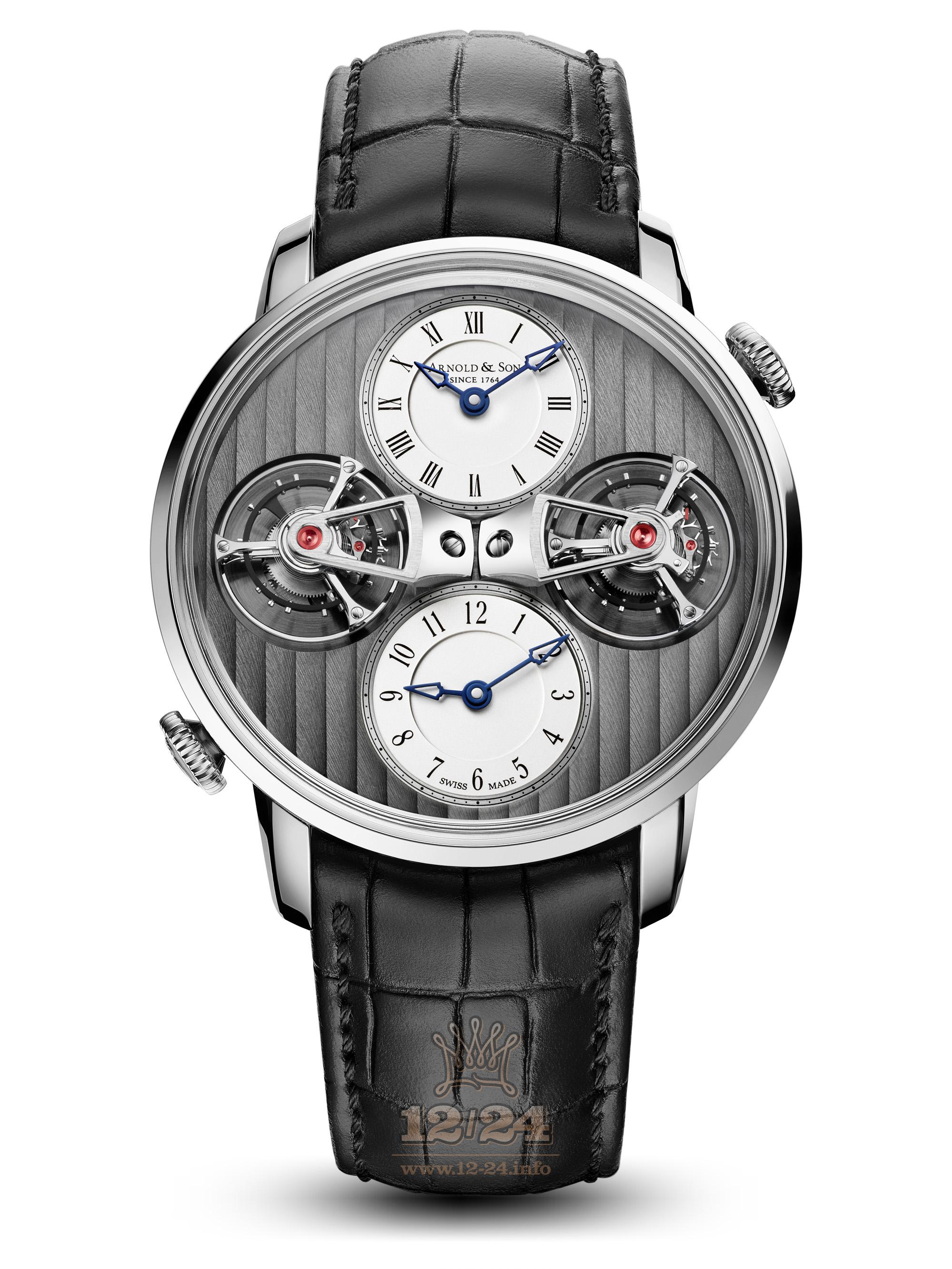 Arnold Son Instrument Collection Watch 1DTAW.S01A.C121W White gold Case Gray Dial
