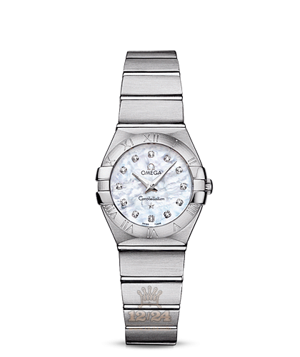Omega Constellation Watch 123.10.24.60.55.001 24 mm Stainless steel Case White Dial
