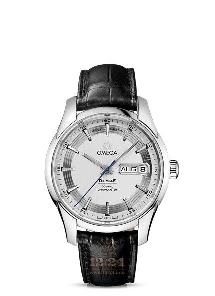 Omega Hour Vision Watch 431.33.41.22.02.001 41 mm Stainless steel Case Silver Dial
