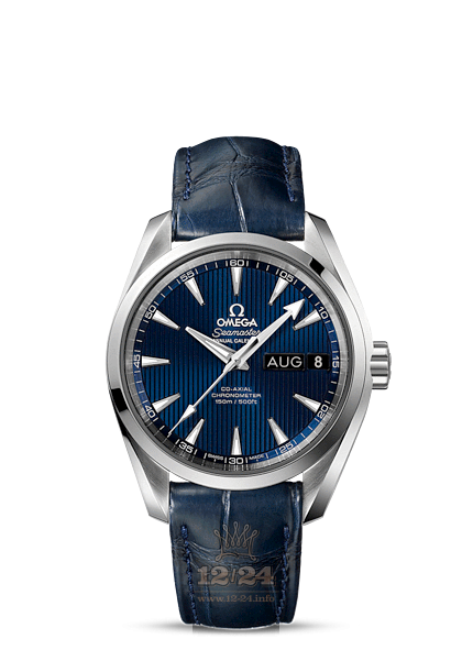 Omega Aqua Terra 150 M Watch 231.13.39.22.03.001 38 mm Stainless steel Case Dark blue Dial