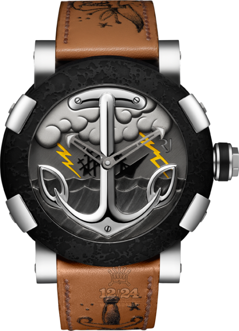 Romain Jerome Collaborations Watch RJ.T.AU.TT.001.01 50 mm Stainless steel PVD coating Case