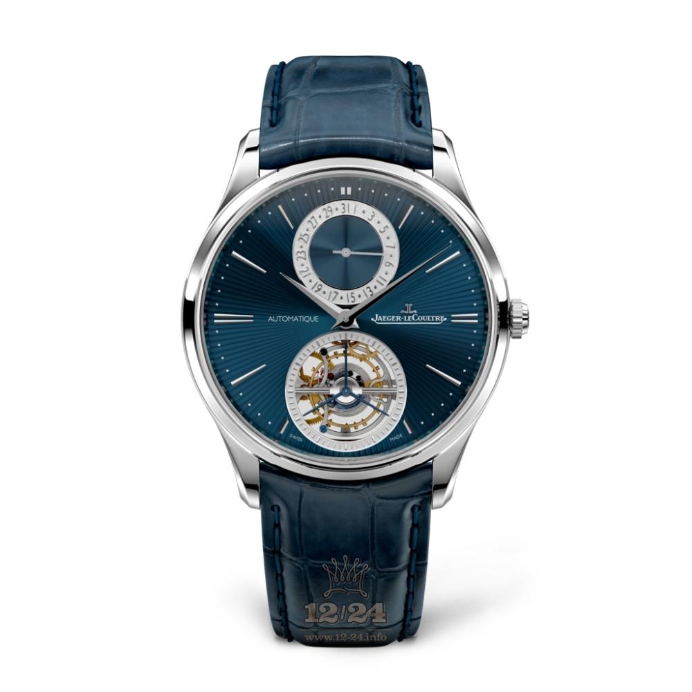 Jaeger-LeCoultre Master Watch 13234E1 40 mm White gold Case Dark blue Dial