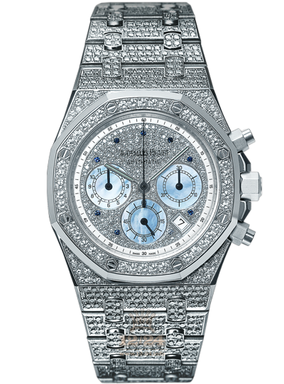 Audemars Piguet Royal Oak Watch 25978BC.ZZ.1190BC.01 39 mm White gold Case Silver Dial
