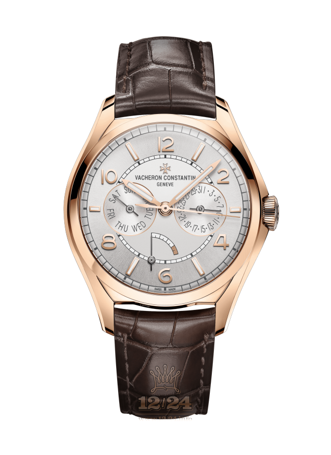Vacheron Constantin Fiftysix Watch 4400E/000R-B436 40 mm Pink gold Case Silver Dial