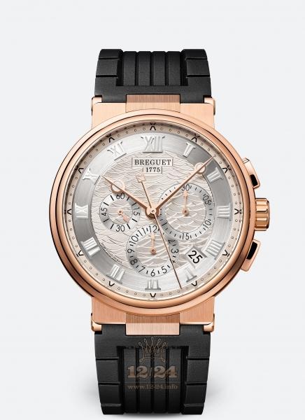 Breguet Marine Watch 5527BR/12/5WV 42 mm Pink gold Case