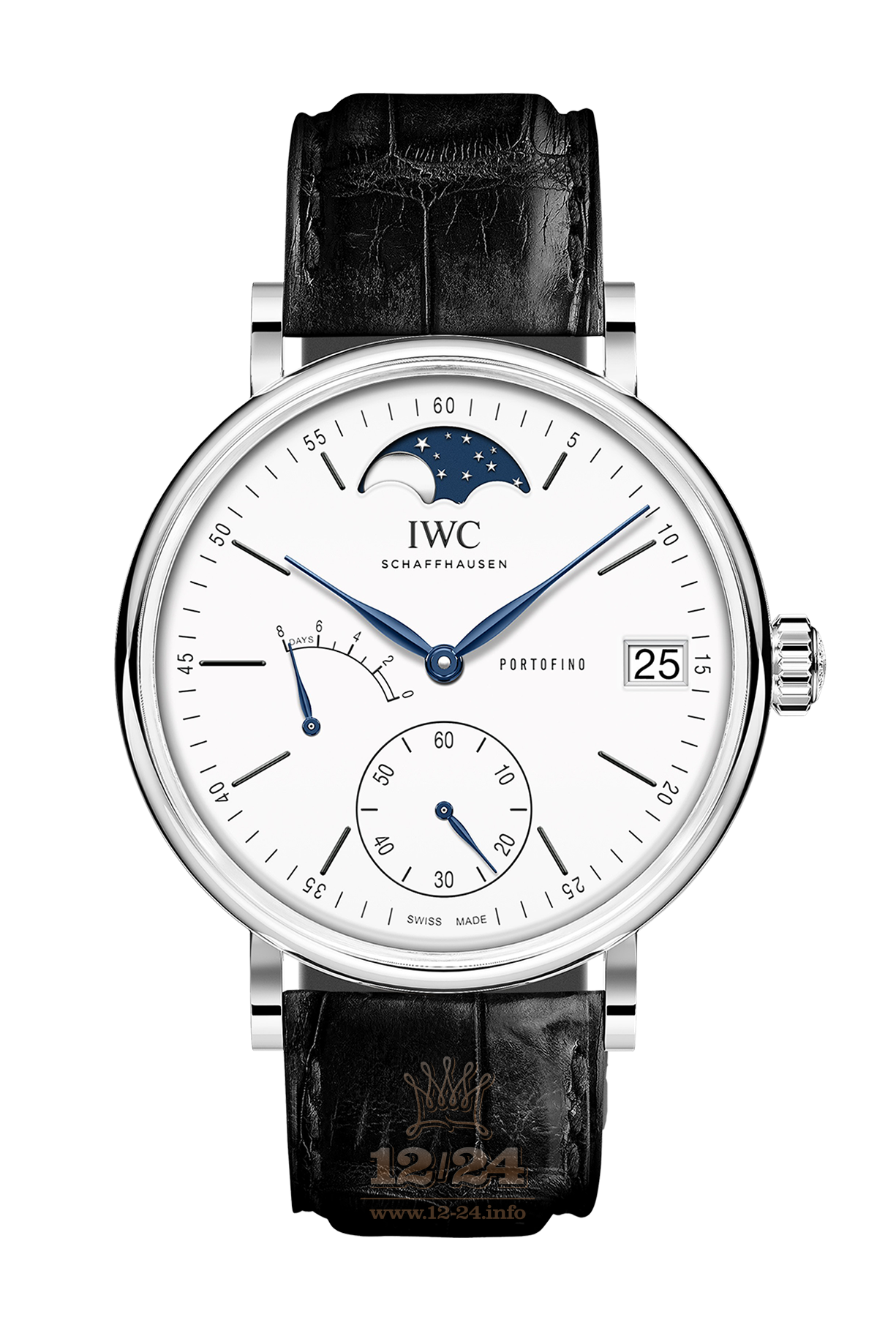 IWC Portofino Watch IW516406 45 mm Stainless steel Case White Dial