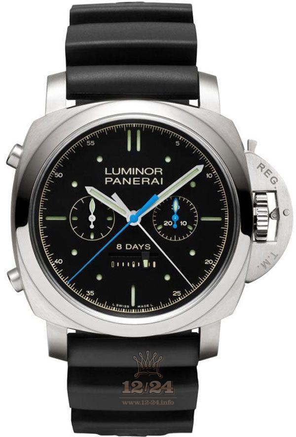 Panerai 2012 Watch PAM00427 47 mm Titanium Case Black Dial