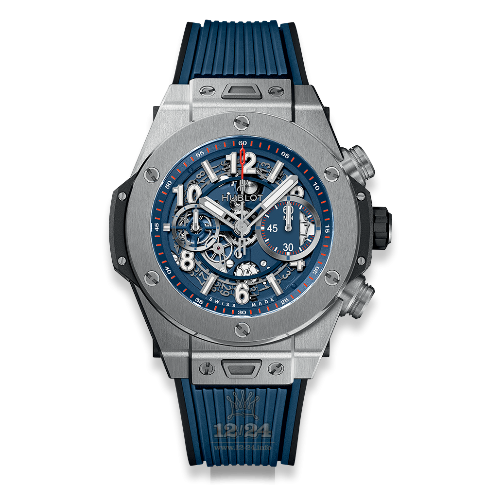 Hublot Big Bang Watch 411.NX.5179.RX 45 mm Titanium Case Dark blue Dial