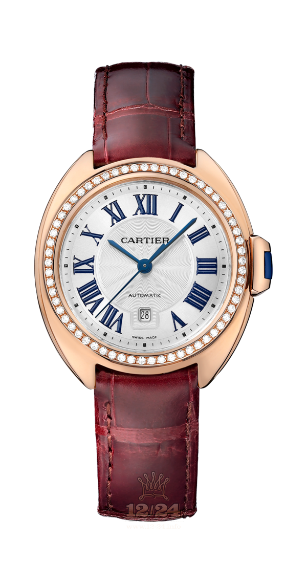 Cartier Cle de Cartier Watch WJCL0047 31 mm Pink gold Case Silver Dial