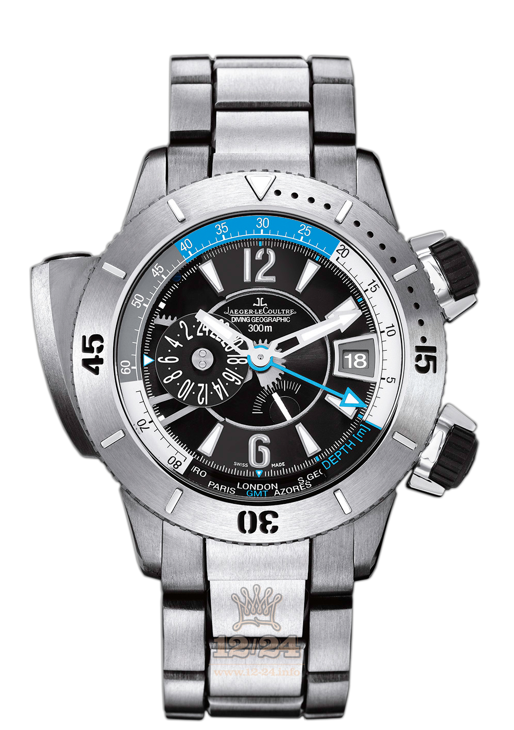 Jaeger-LeCoultre Master Extreme Watch 185T170 46 mm Titanium Case Black Dial
