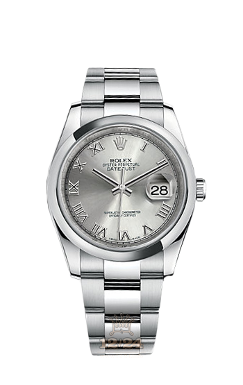Rolex Datejust Watch 116200-0062 36 mm Stainless steel Case Gray Dial