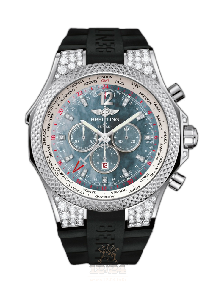 Breitling Breitling for Bentley Watch J4736267/BC55/222S/J20DNRH.3.01 49 mm White gold Case