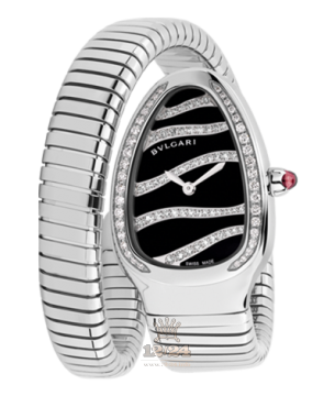 Bvlgari Serpenti Watch 102440 SP35BDSDS.1T/L 35 mm Stainless steel Case Black Dial