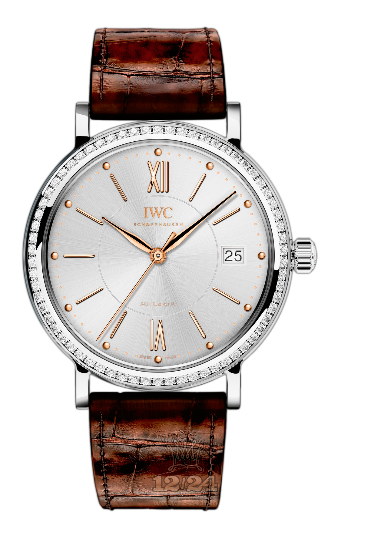 IWC Portofino Watch IW458103 37 mm Stainless steel Case Silver Dial