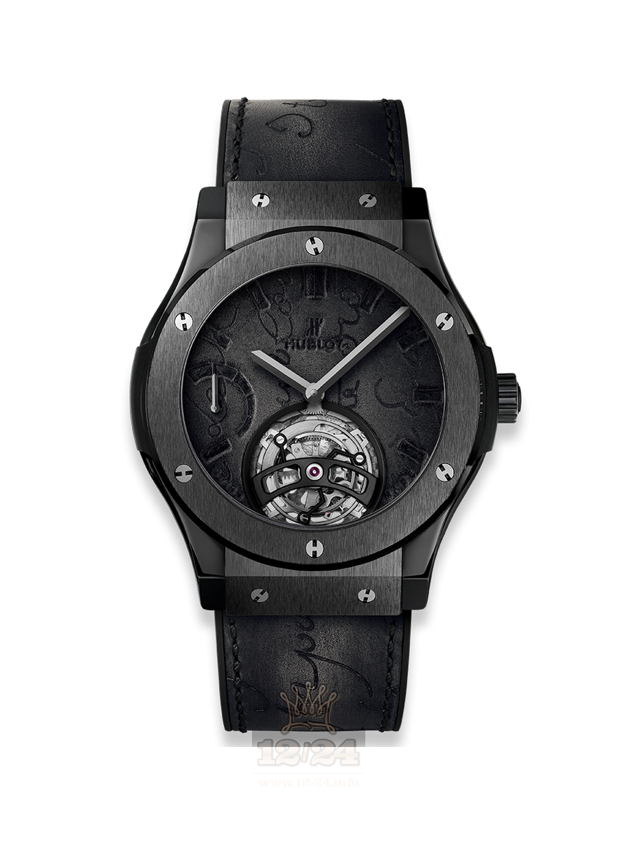 Hublot Classic Fusion Watch 505.CM.0500.VR.BER17 45 mm Ceramics Case Black Dial