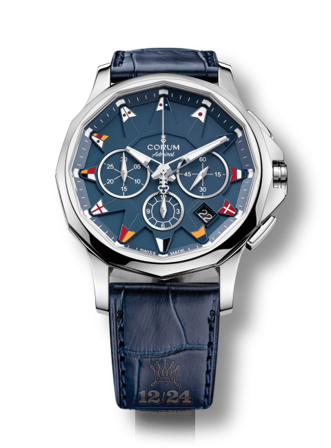 Corum Admiral Watch A984/02987 42 mm Stainless steel Case Dark blue Dial