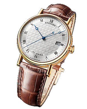Breguet Classique Watch 5177BA/12/9V6 38 mm Yellow gold Case Silver Dial