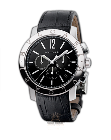 Bvlgari Bvlgari Bvlgari Watch 102043 BB41BSLDCH 41 mm Stainless steel Case Black Dial